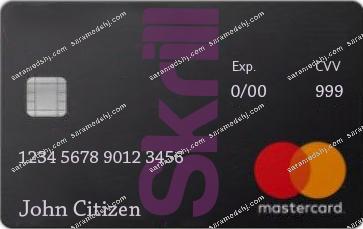 Skrill Mastercard debit card